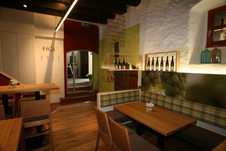 Vinothek wachau renovierung eigl