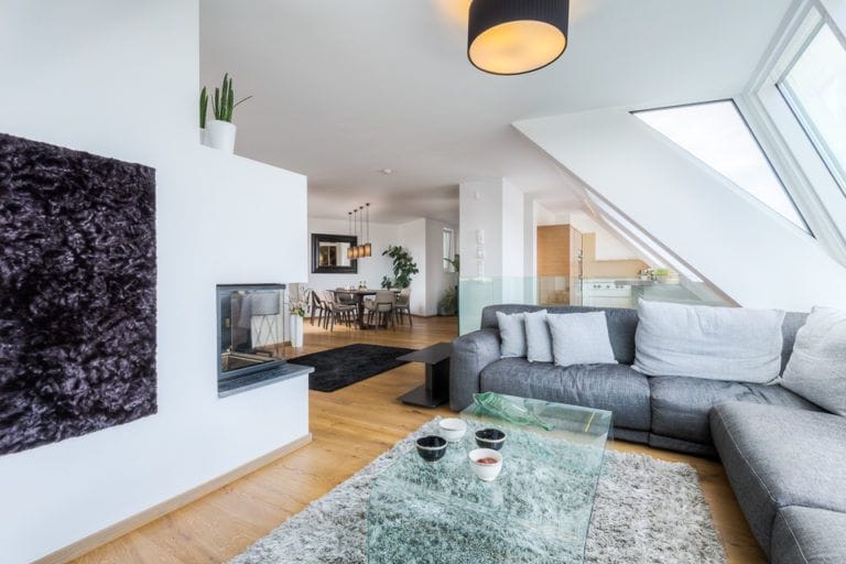 Wohnzimmer Wien Renovierung Winter