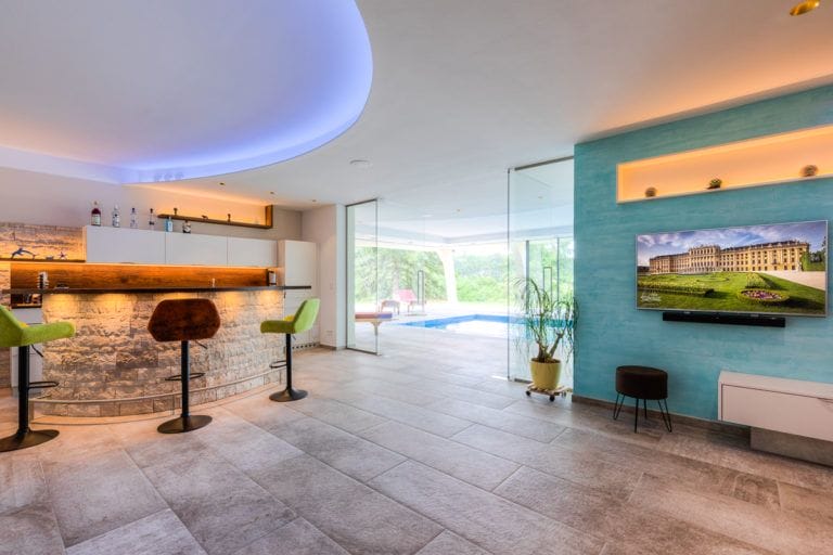 Kellerbar Innenarchitektur Tulbing Schmiedbauer