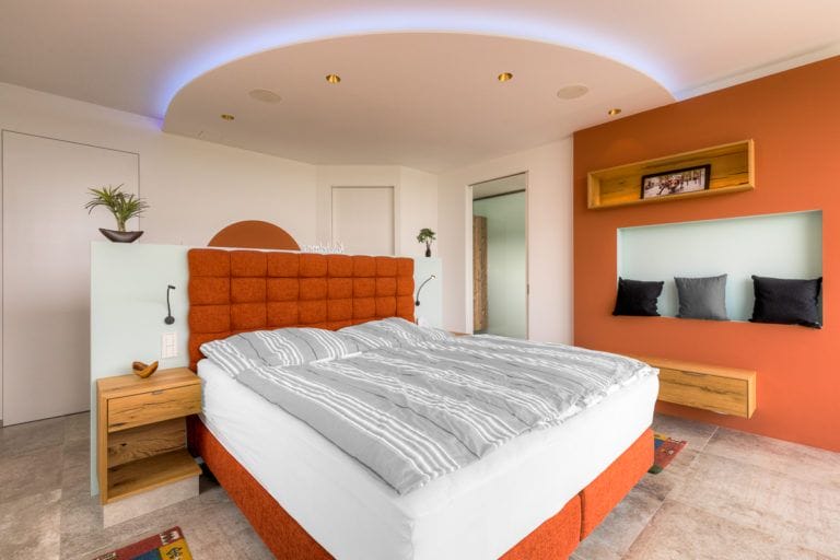 Schlafzimmer Innenarchitektur Tulbing Schmiedbauer