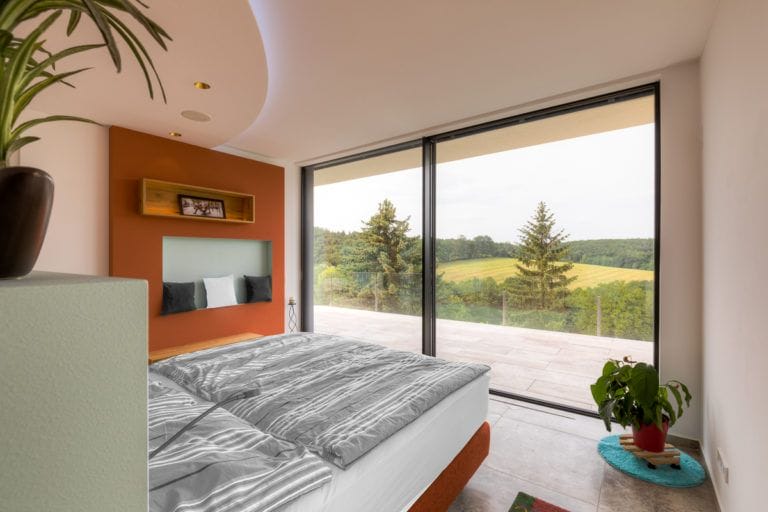 Schlafzimmer Innenarchitektur Tulbing Schmiedbauer