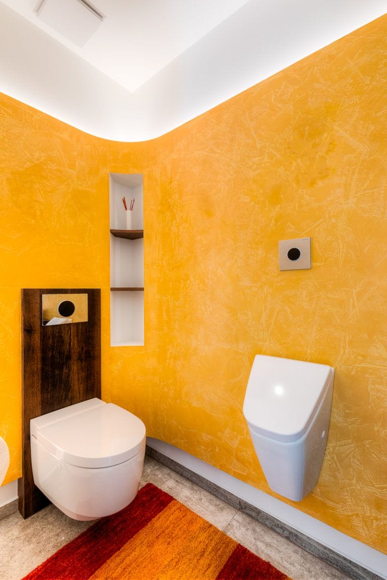 WC Innenarchitektur Tulbing Schmiedbauer