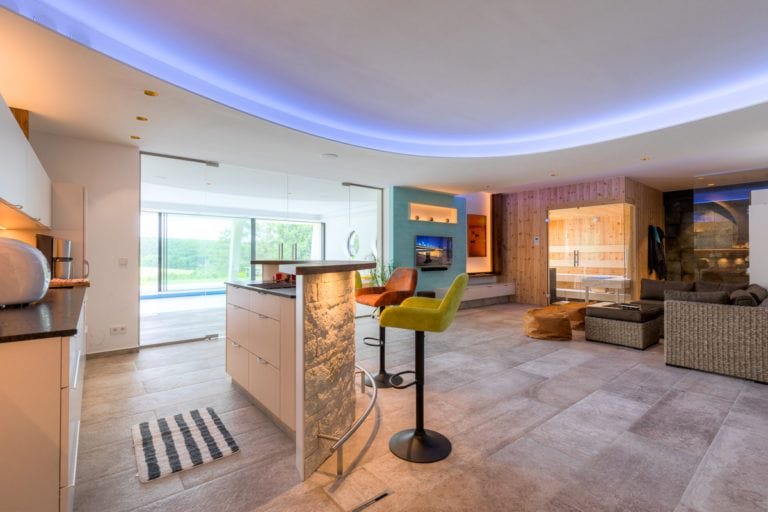 Wellnessbereich Innenarchitektur Tulbing Schmiedbauer