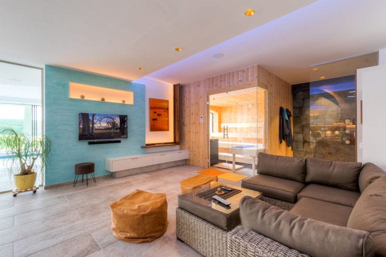 Wellnessbereich Innenarchitektur Tulbing Schmiedbauer