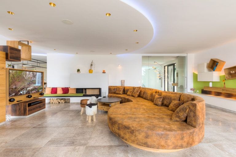 Wohnzimmer Innenarchitektur Tulbing Schmiedbauer