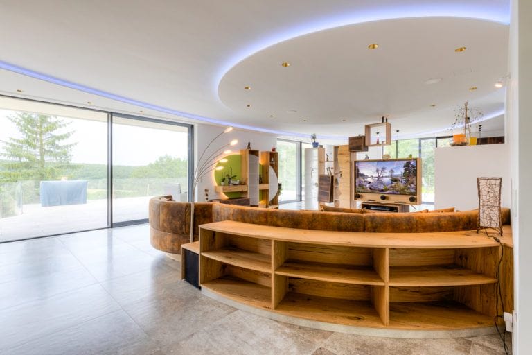 Wohnzimmer Innenarchitektur Tulbing Schmiedbauer