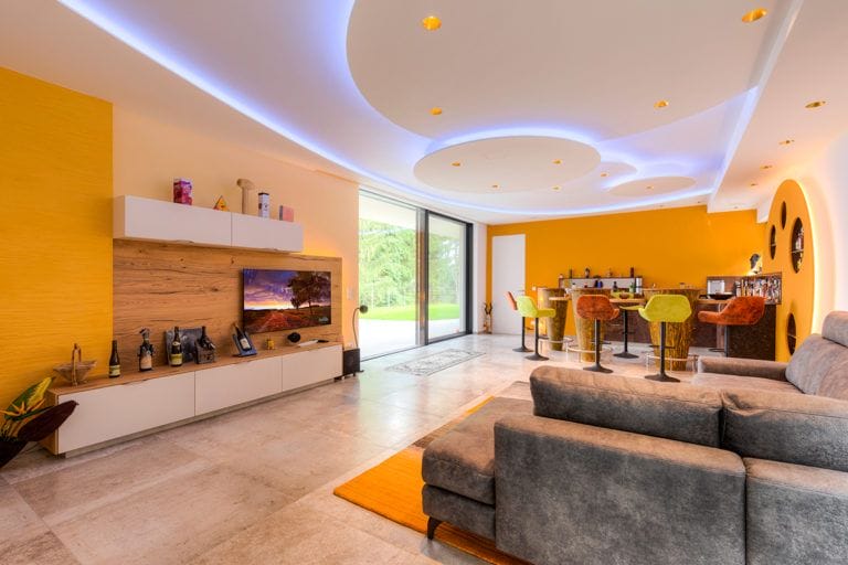 Wohnzimmer Innenarchitektur Tulbing Schmiedbauer