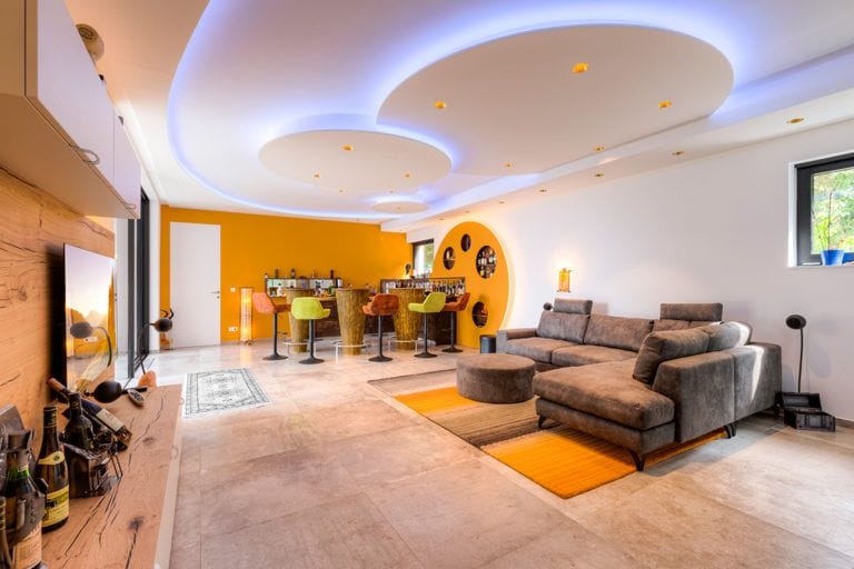 Wohnzimmer Innenarchitektur Tulbing Schmiedbauer