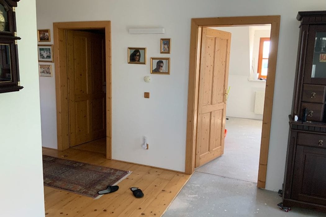 Flur Im Obergeschoss Vor Dem Umbau