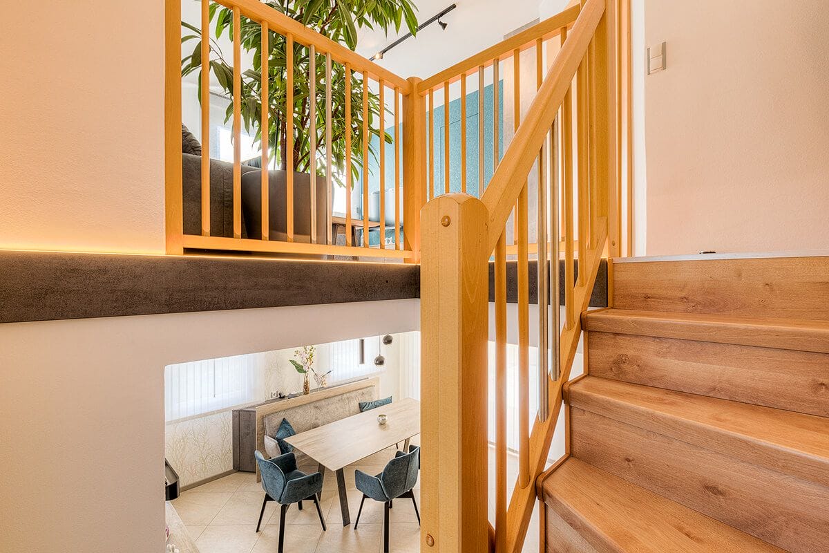 Kleingartensiedlungshaus nach Ausbau einschließlich 1. Etage