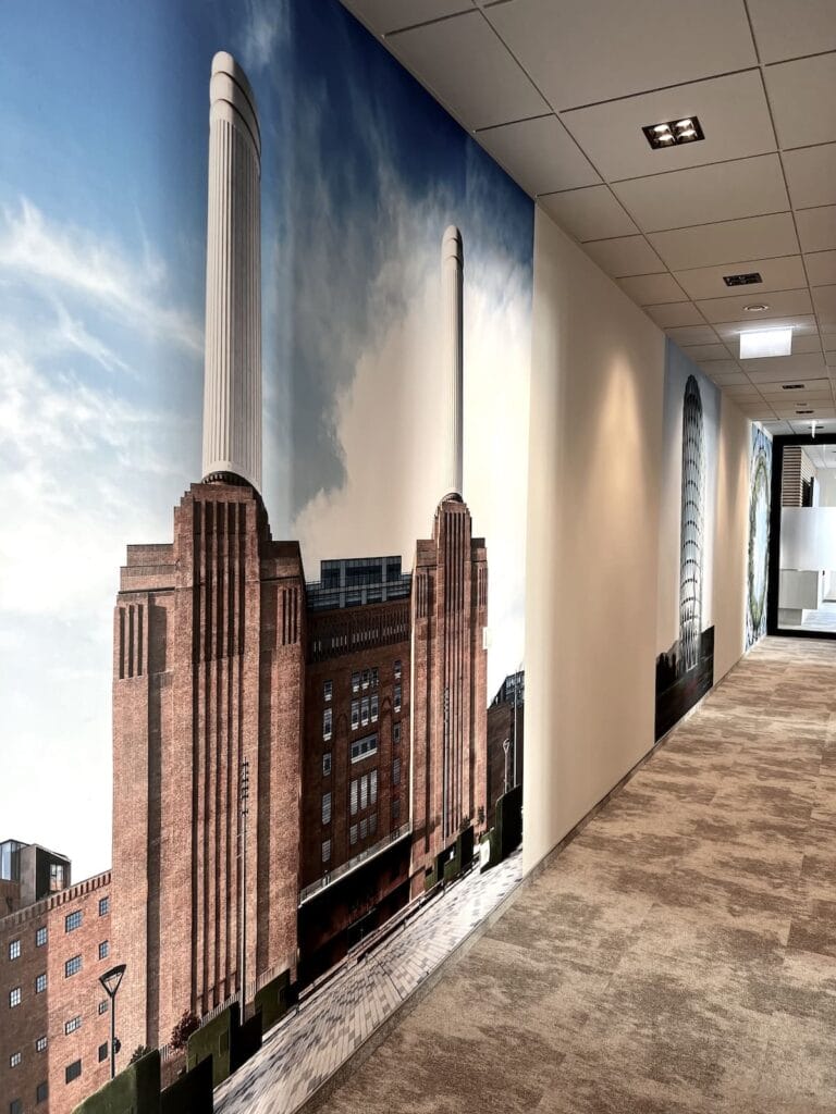 Gang zu den Besprechungsräumen