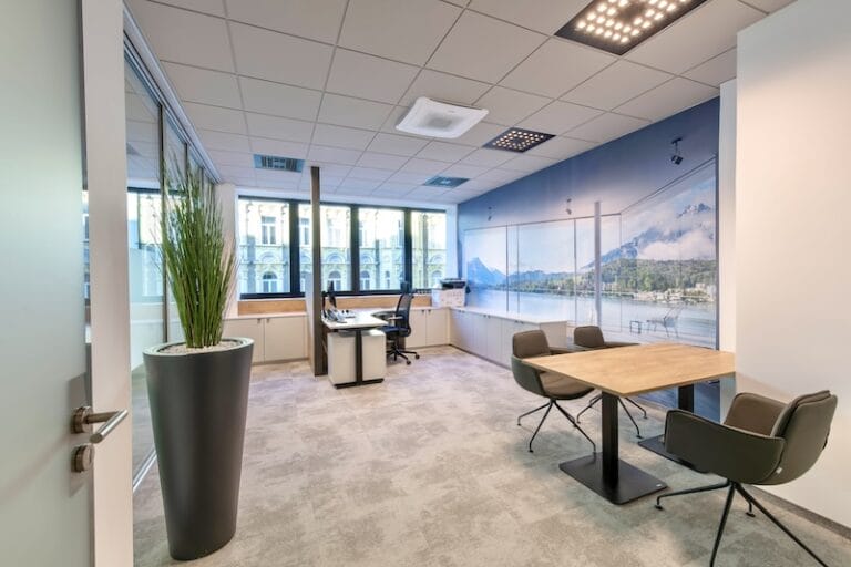 Offene Büroflächen